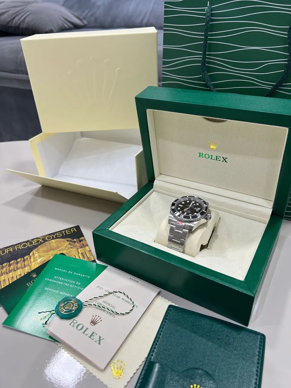Submariner Novo com caixa manuais e certificado  - Foto 2