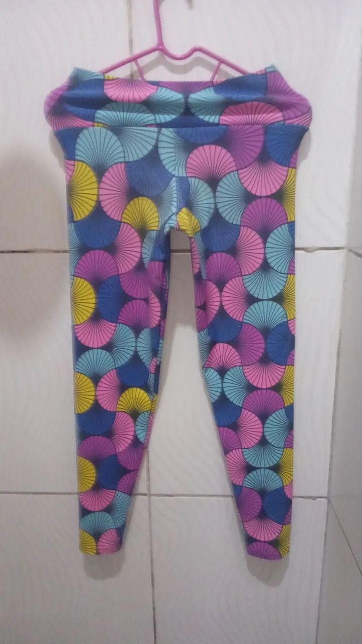 Calça Legging Colorida Feminino M  - Foto 5