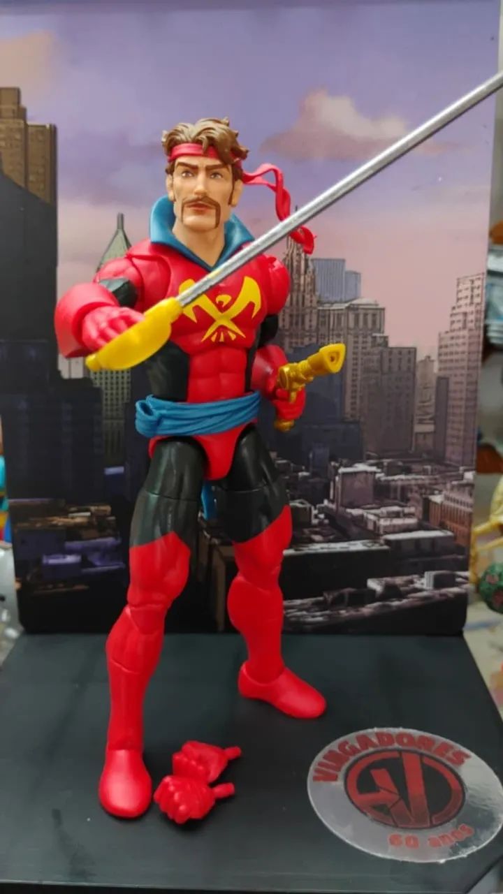 Boneco Marvel Legends X-Men Corsário 15 cm