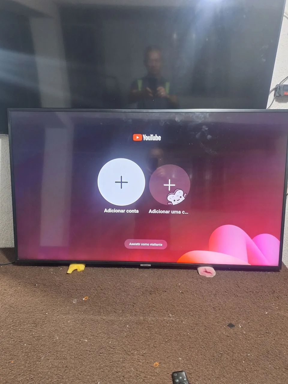 TV SMART SANSUNG 4K 50 POLEGADAS FUNCIONANDO PERFEITAMENTE SOMENTE SEM OS PÉS  - Foto 3