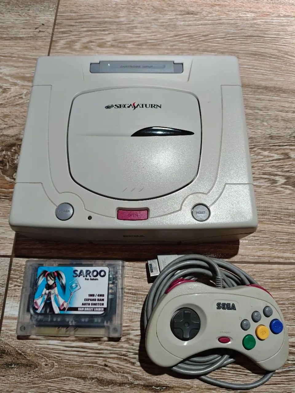 Sega Saturn com Saroo 