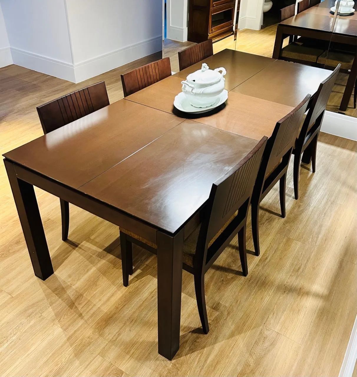 Mesa de jantar com 6 cadeiras  - Foto 2