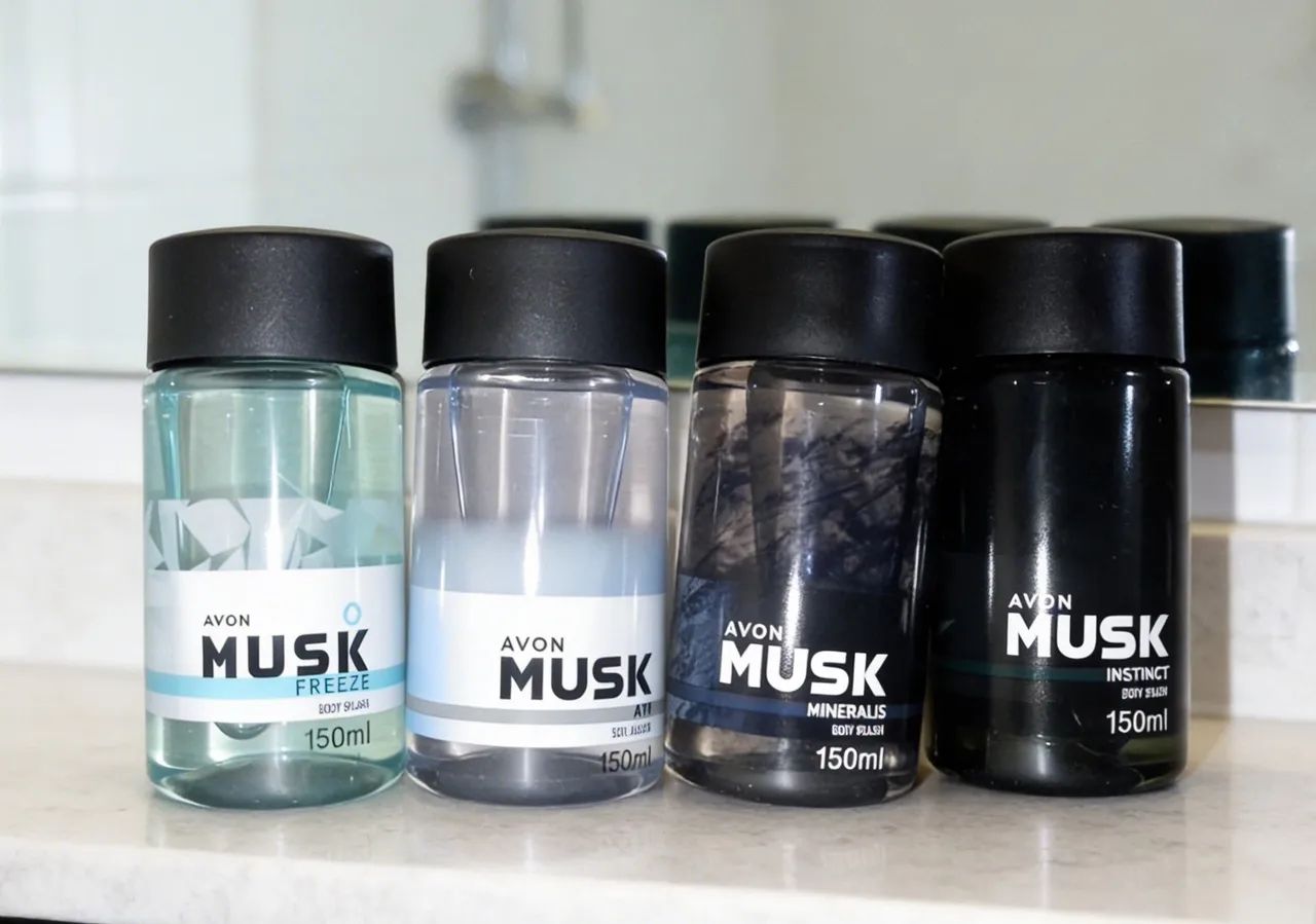 Colônias musk da Avon 