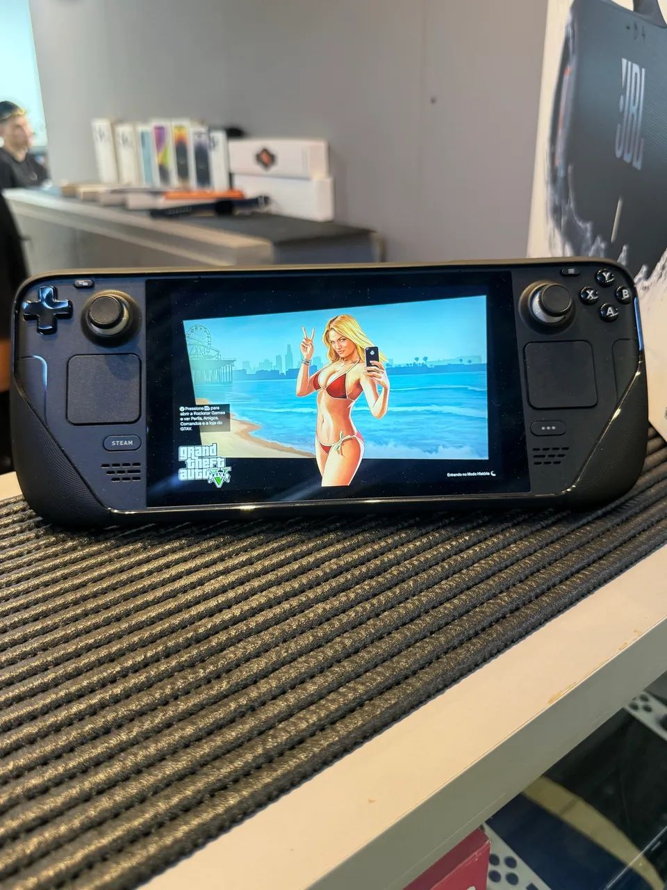STEAM DECK LCD 256 GB - Consoles de Vídeo Game - Samambaia Sul