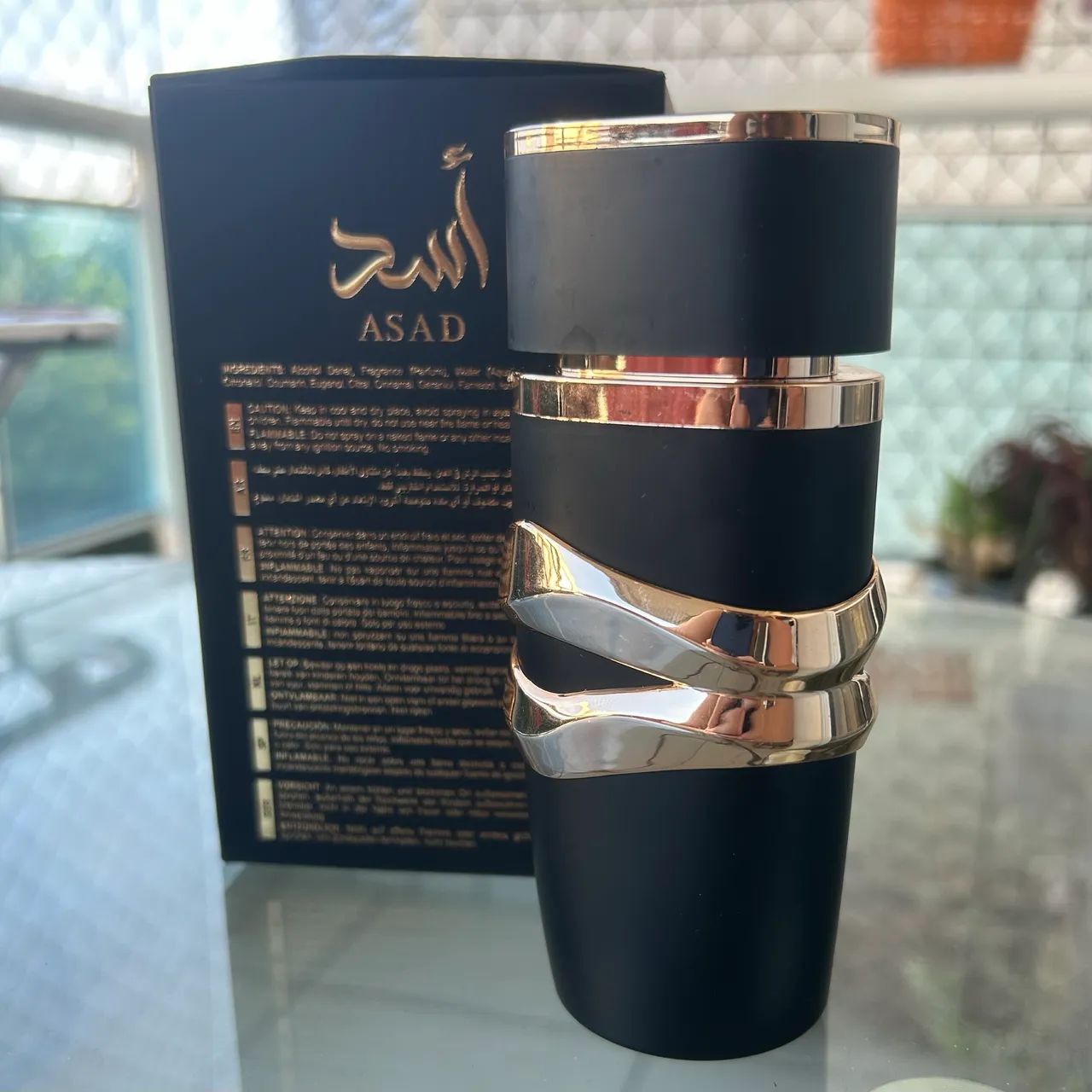 Perfume Árabe Asad Lattafa Eau de Parfum 100ml - Novo e Original - Foto 2