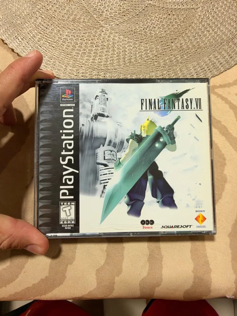 Final fantasy 7 Americano original black label ps1 
