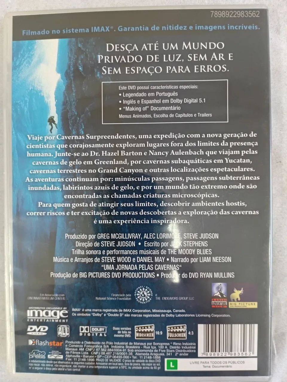 Dvd Uma jornada pelas cavernas ( imax) - Foto 2
