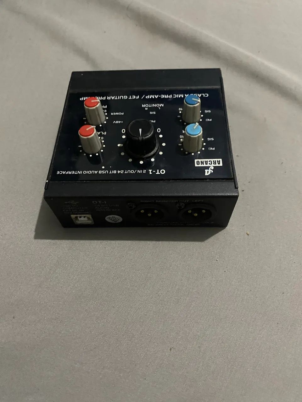 Interface De Áudio Arcano Ot-1 Usb Pre-amp (Usado) - Foto 4