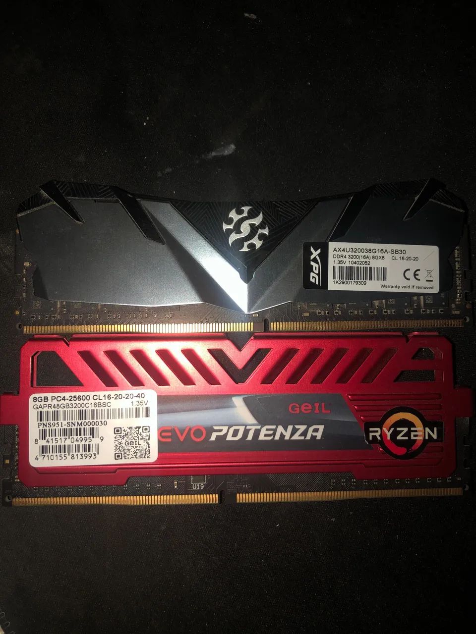 Memória RAM 8x2 3200hz