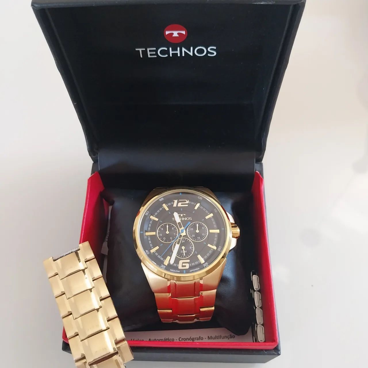 Technos 6P29ALY dourado novissimo - Foto 2