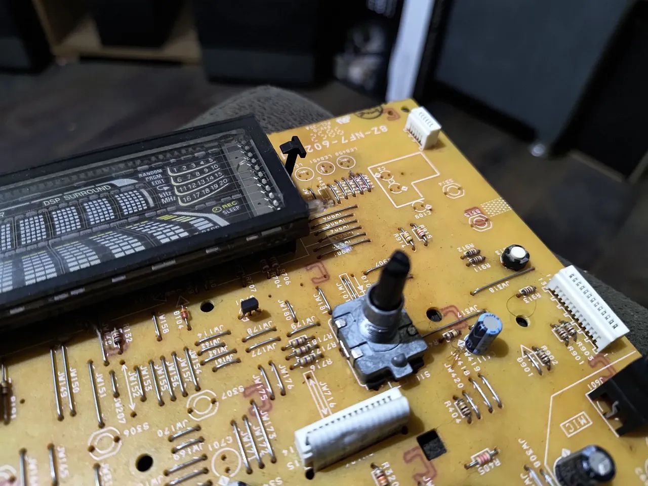 Placa Frontal Aiwa com Display F7 ou F77 - Foto 5