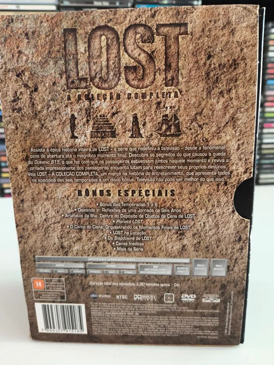 Box DVD Lost - A Coleção Completa (1ª a 6ª Temporada - 38 Discos