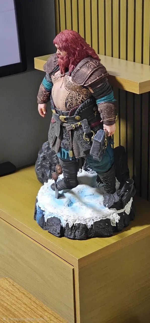 Estátua 1:6 Thor 'God of War Ragnarok' - Foto 3