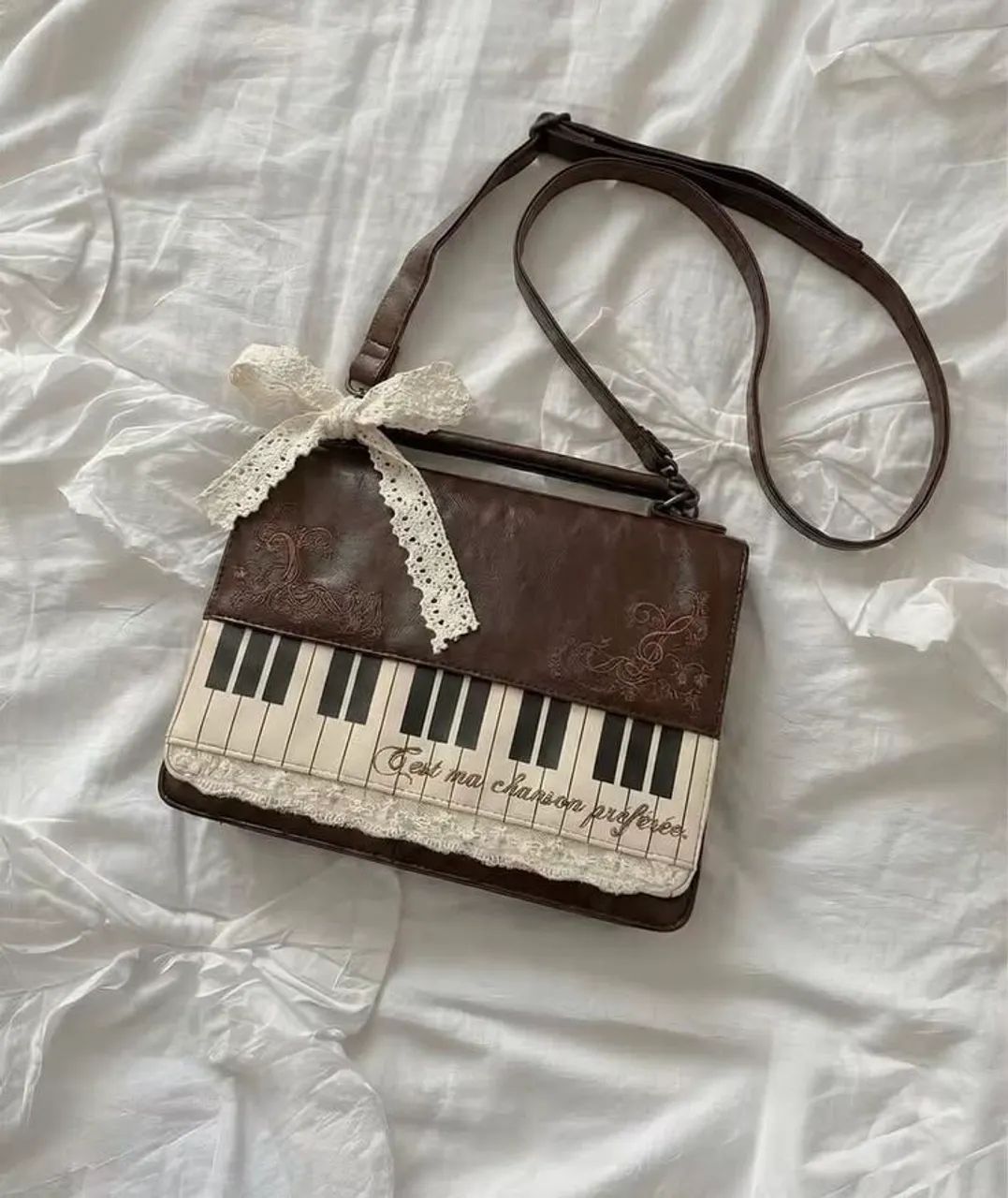 Bolsa Piano Marrom