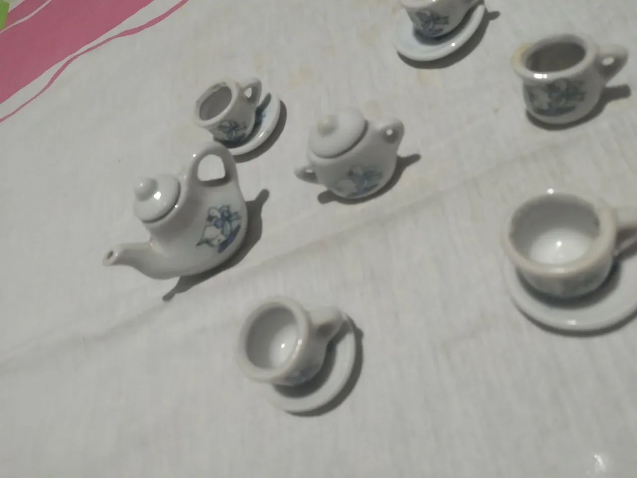 Conjunto de cha miniaturas  - Foto 2