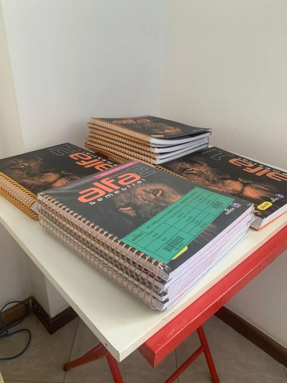 Material de cursinho pré-vestibular Anglo completo + livro de revisão ...