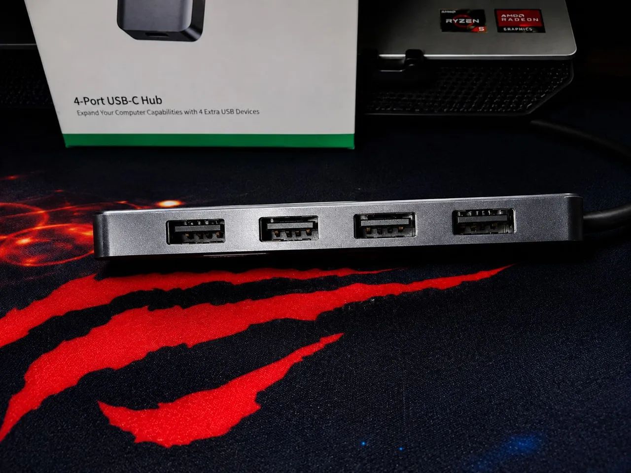 Hub USB-C UGREEN 4 Portas USB 3.0 5Gbps - Foto 2
