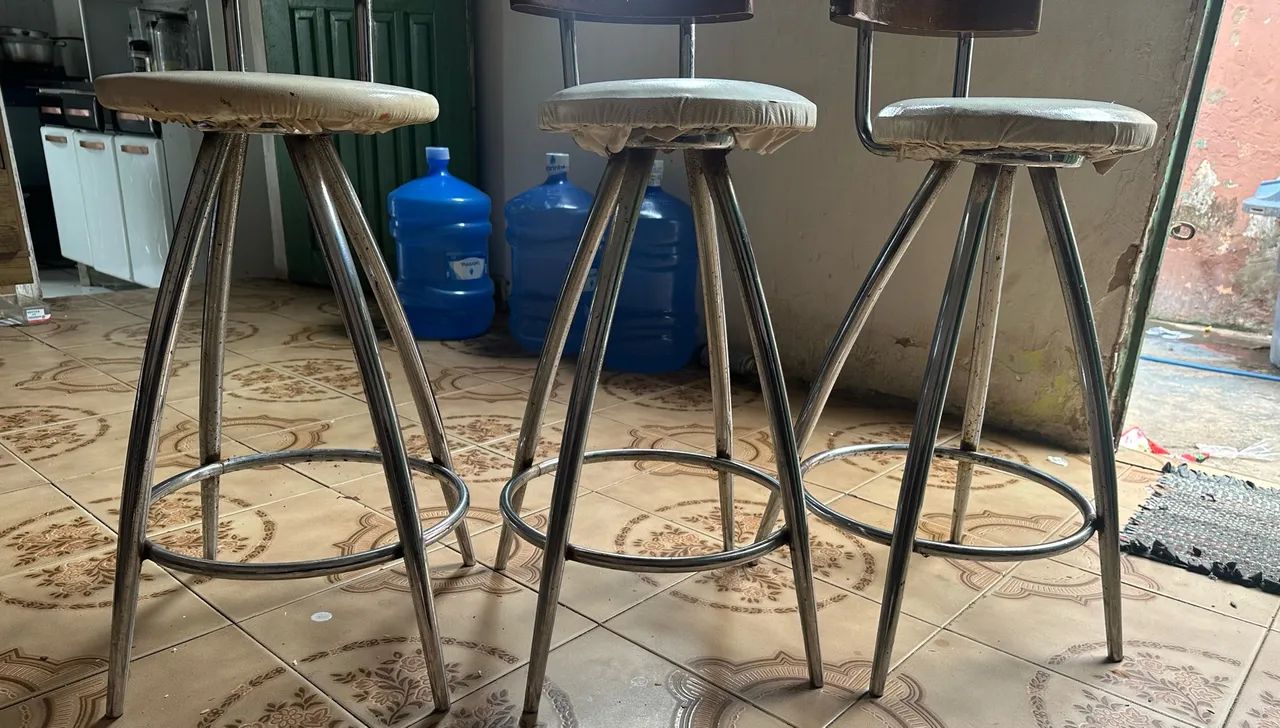 3 Banquetas - Cadeira - Foto 2