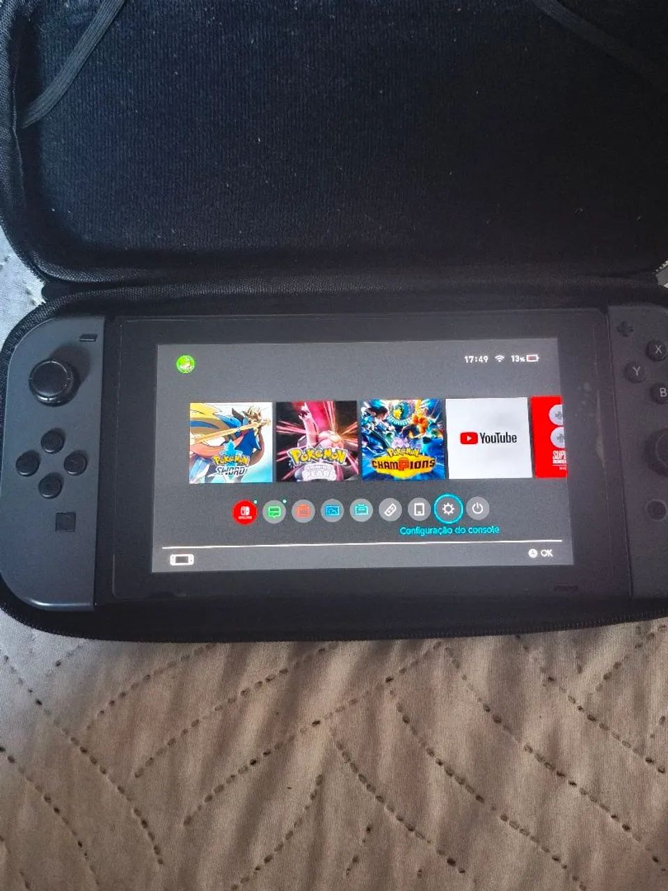 Nintendo Switch -Bloqueado V2  Cinza  - Foto 2