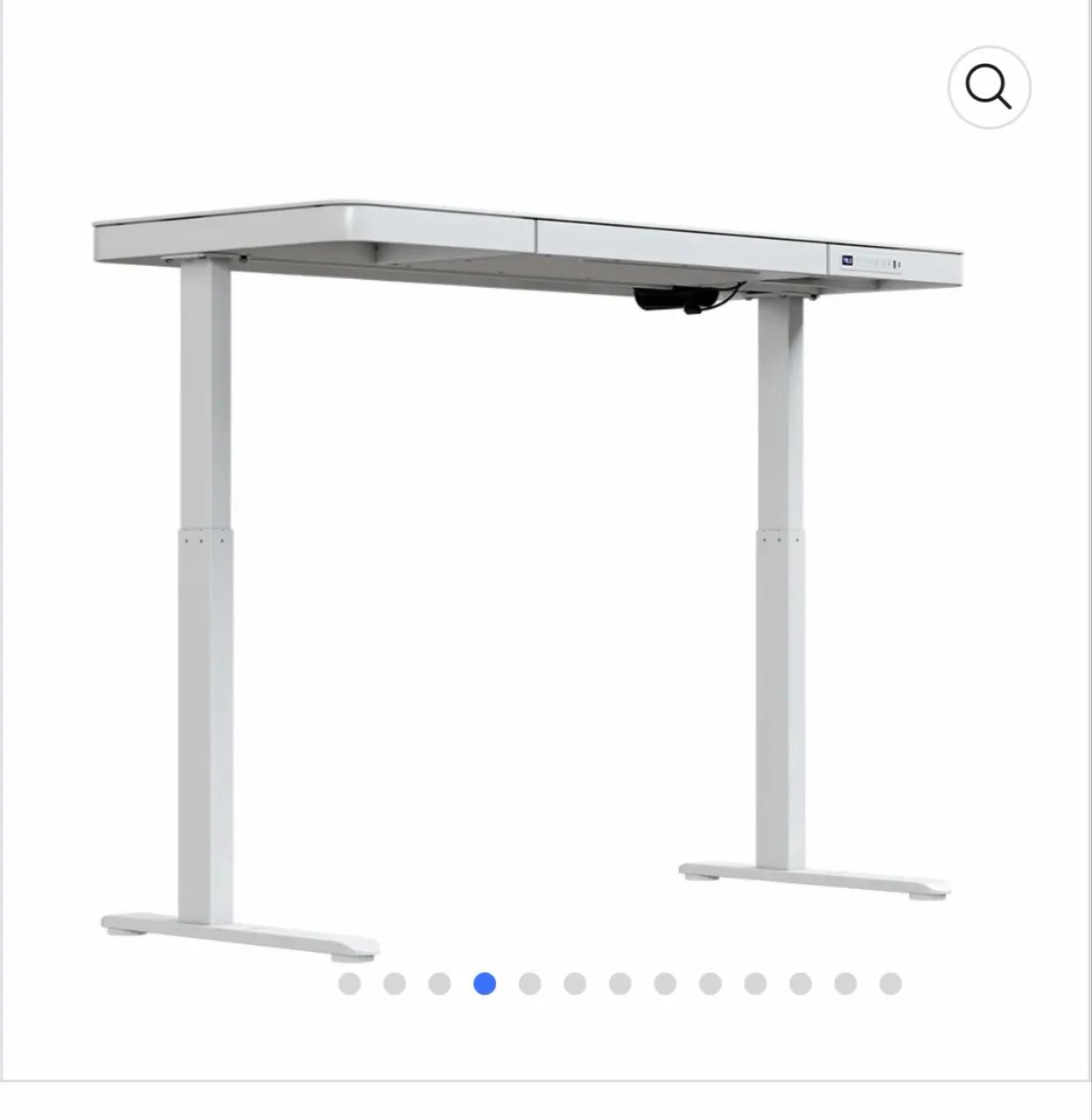 Mesa com Regulagem de Altura Elétrica Elements Musa 140cm  - Foto 3