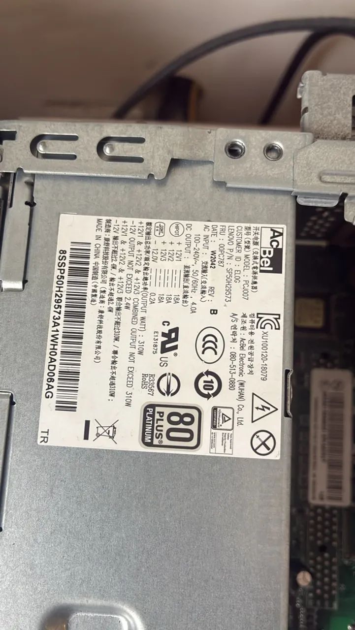 Pc thinkcentre m75s com 32gb ram Nvme e placa de video 4060 8gb - Foto 5