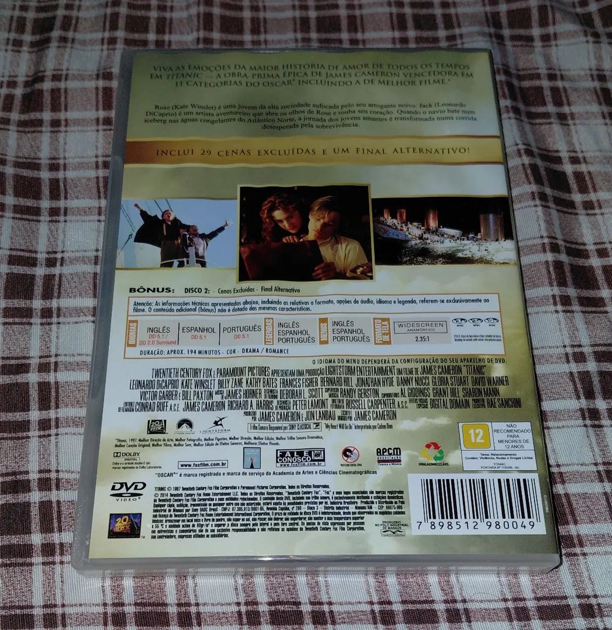 DVD Titanic - Edição Dupla - Foto 2