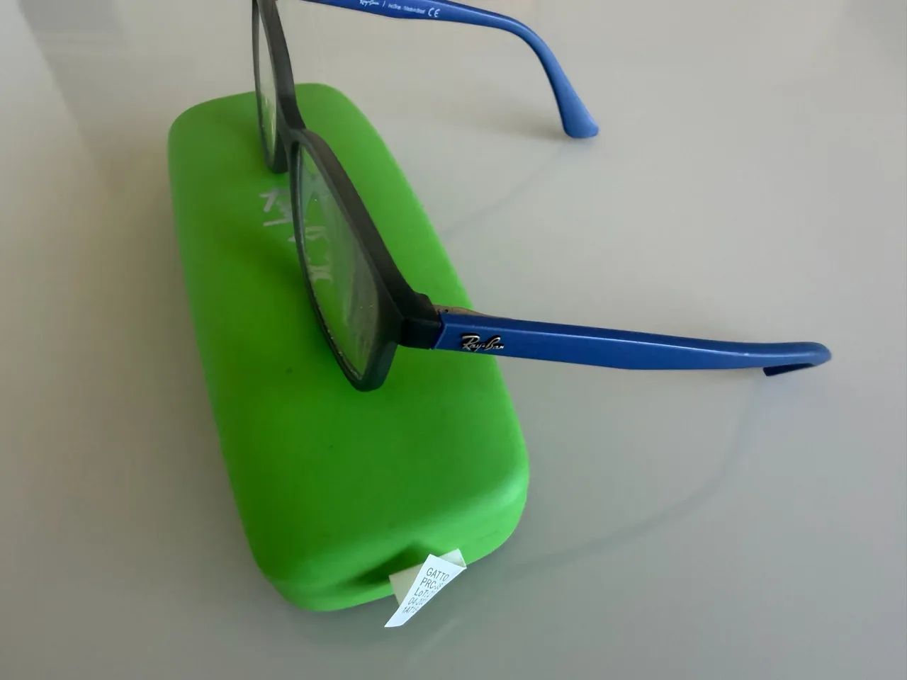 Óculos Ray Ban infantil cinza  - Foto 5