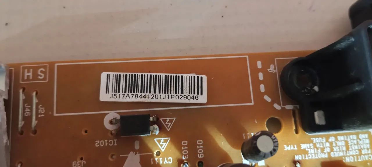 Placa fonte e outras para tv  LG 32 polegadas - Foto 2