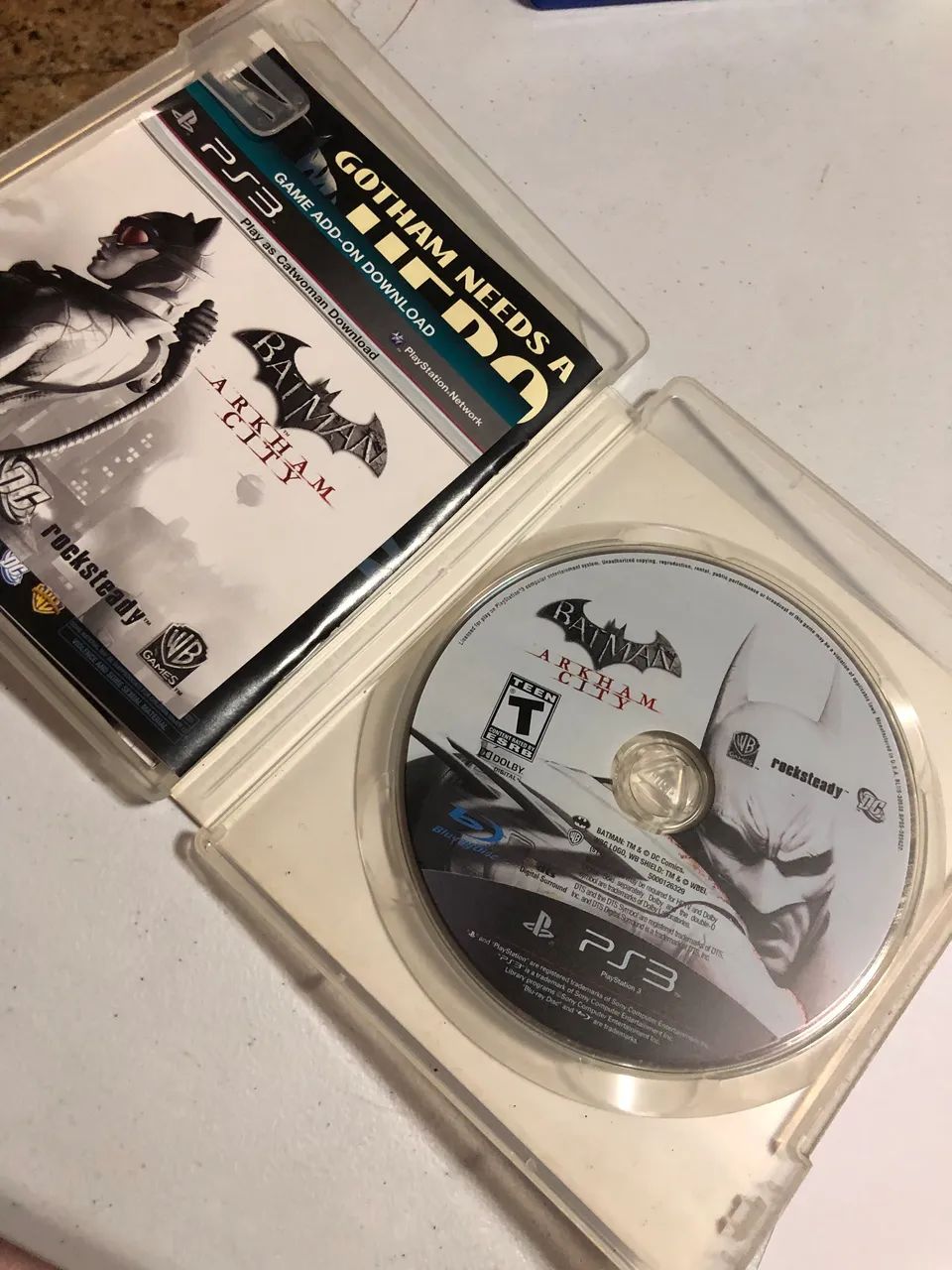 Jogo PS3 Batman Arkham City - Foto 2