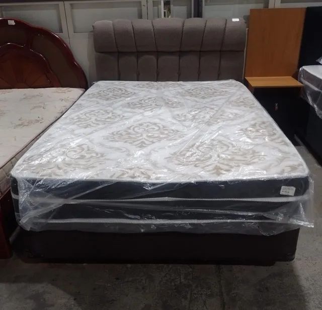 CAMA BOX CASAL COMPLETA