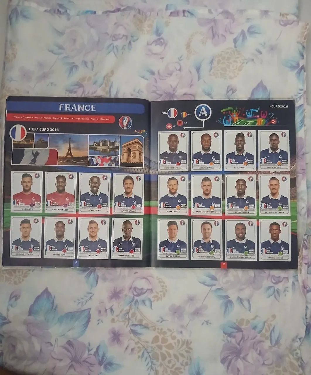 Album da Eurocopa França 2016 - Antiguidades - Montanhas