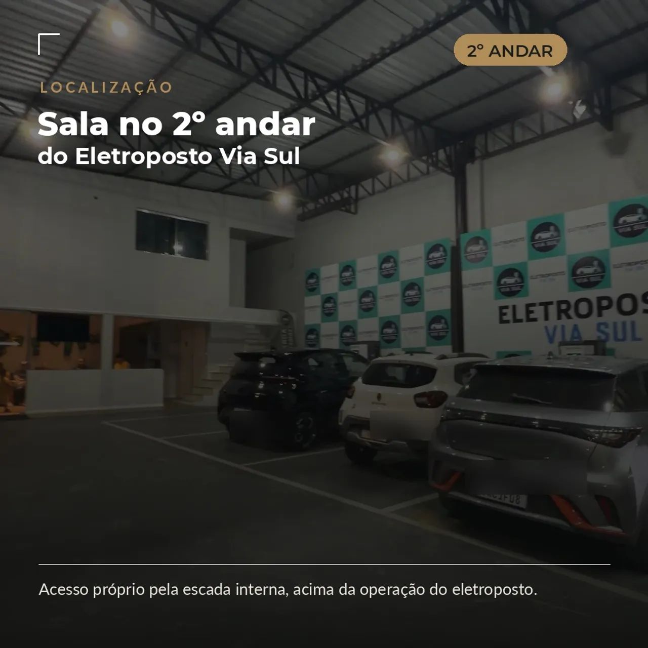 Sala comercial dentro de um eletroposto - Foto 3