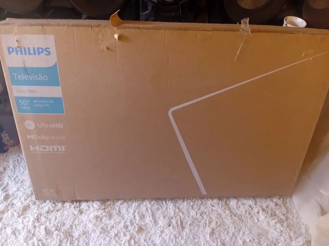 TV Philips nova 50 polegadas 