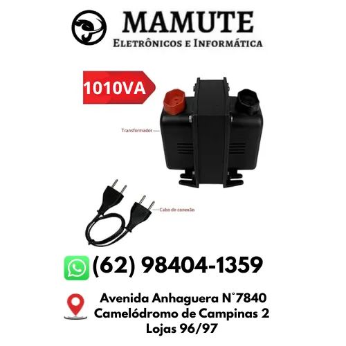 Auto Transformador de Energia 1010va Bivolt 110 220/220 110