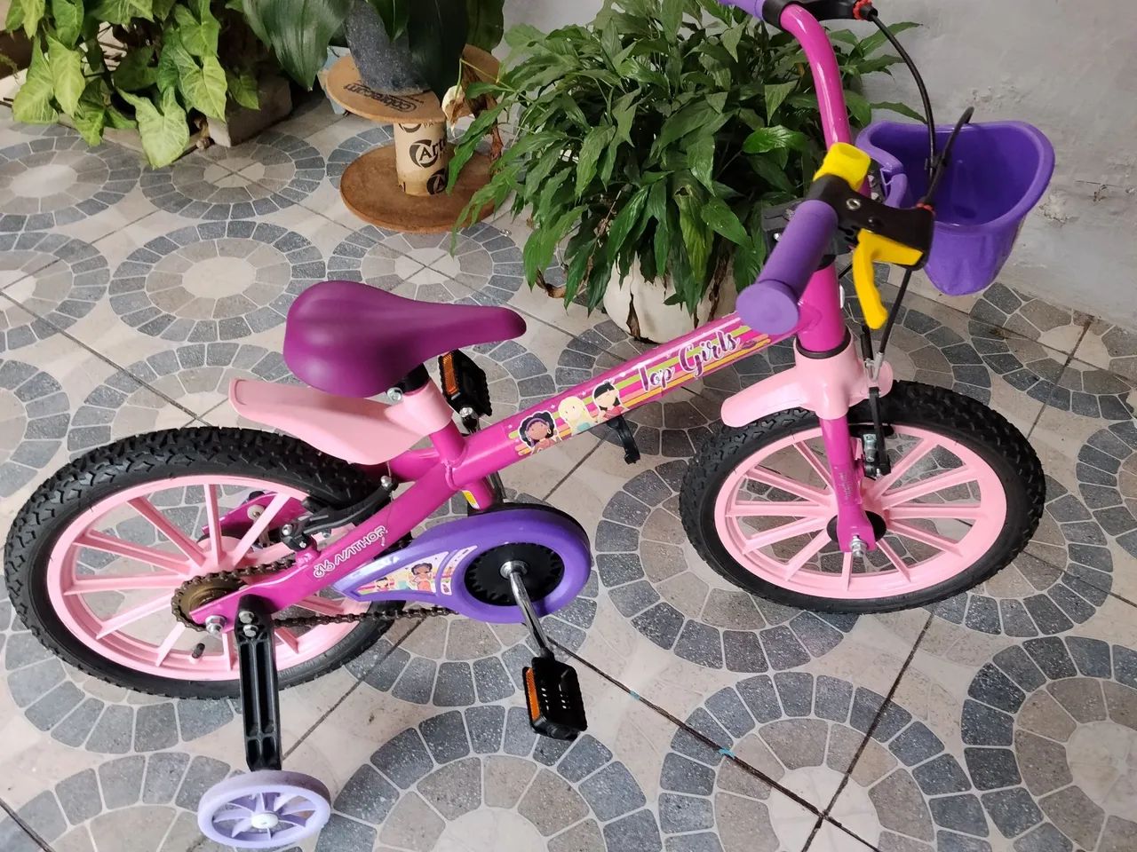 Bicicleta infantil aro 16 (estado de nova)