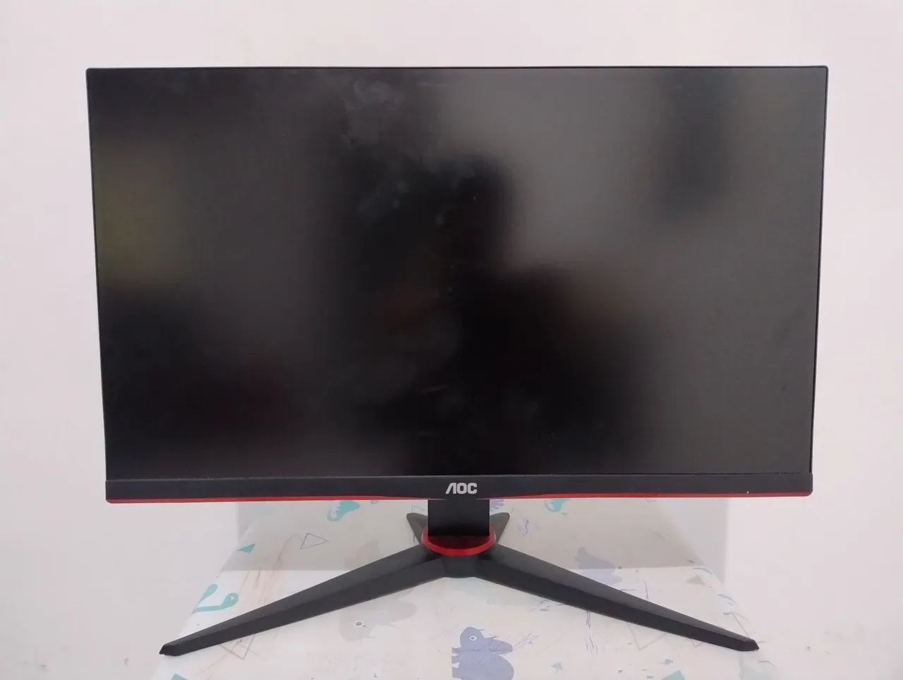 Monitor AOC gamer 24 polegadas Full HD 165 hertz  ( COM DEFEITO ) - ( LEIA A DESCRIÇÃO ) - Foto 2