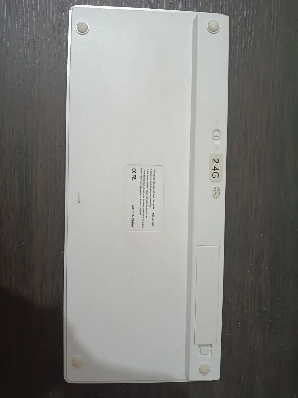 Teclado sem fio branco  - Foto 2