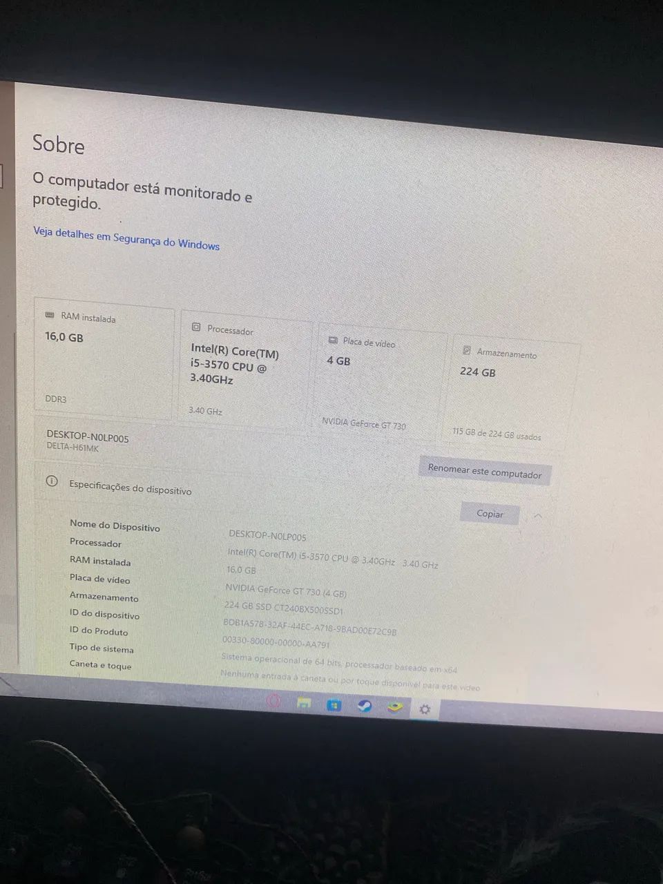 Pc Gamer/escritório 