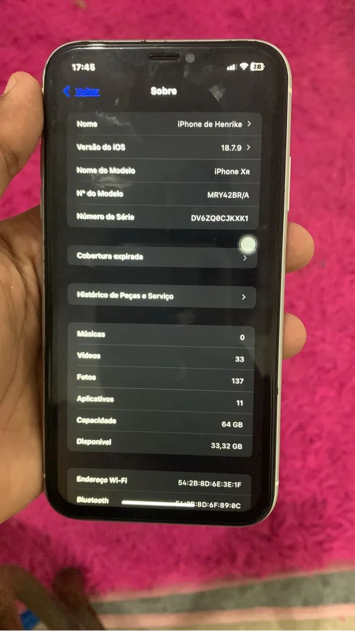 iPhone XR pra vender e pra colocar preço