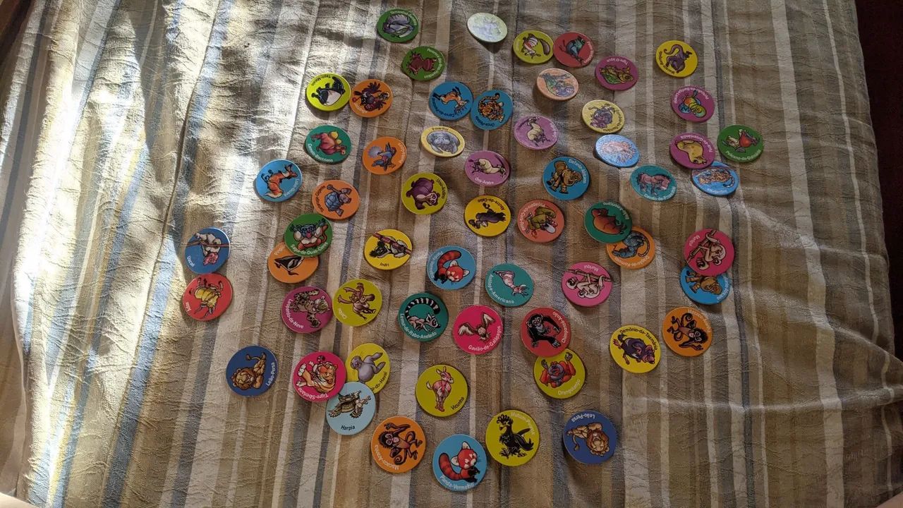 Tazo Ping Pong - animais em extinção - Foto 2