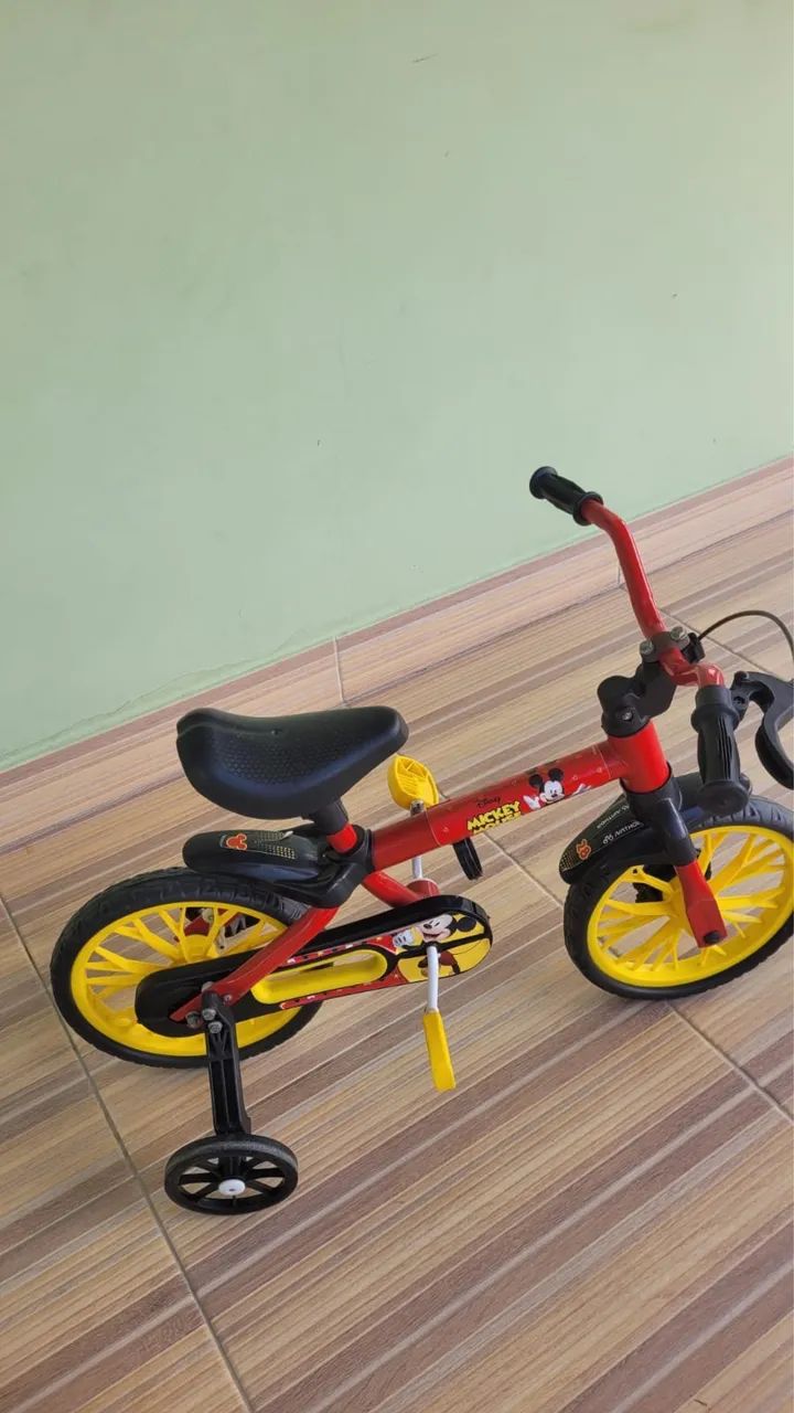 Bicicleta infantil do Mickey - Foto 2