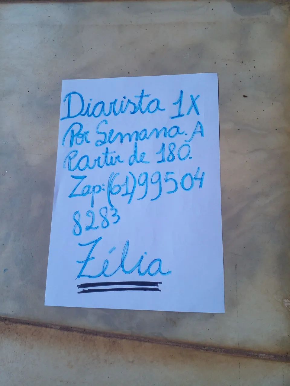 Diarista 1X Por Semana