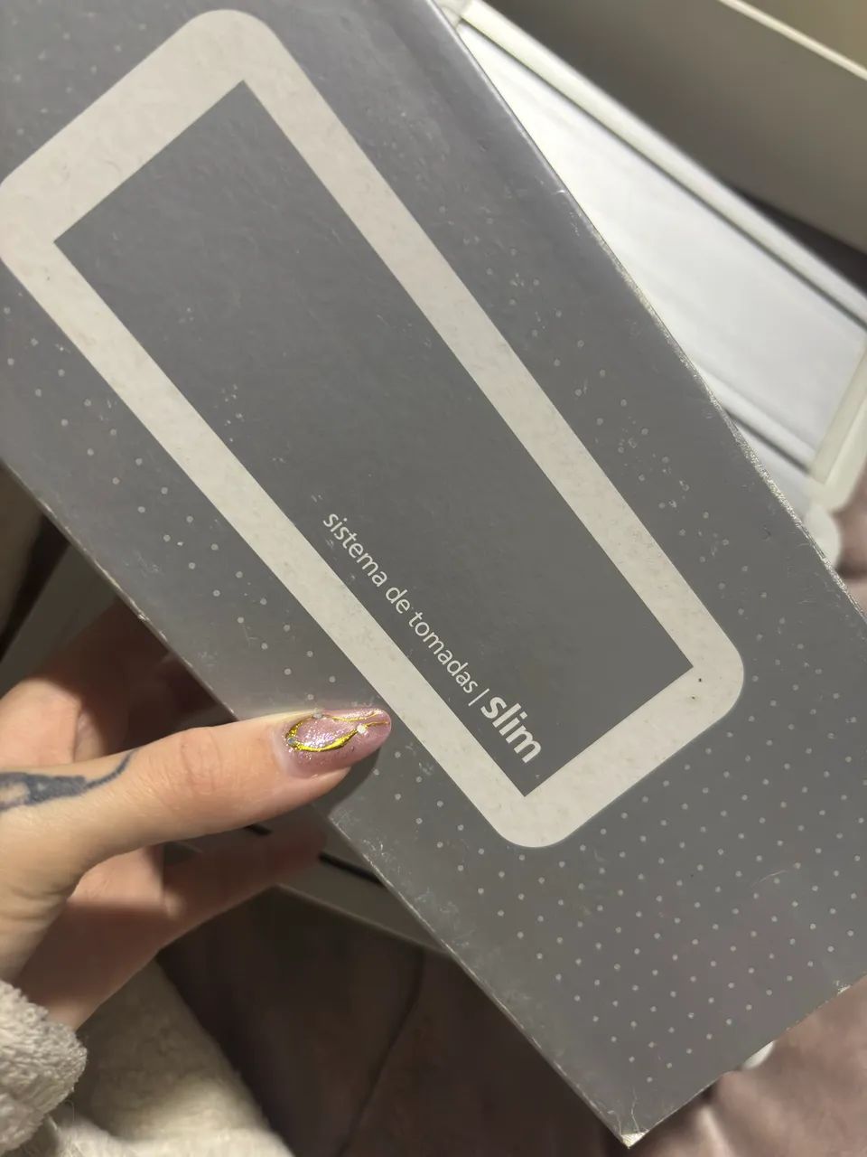 Caixa de tomadas de mesa slim  - Foto 5