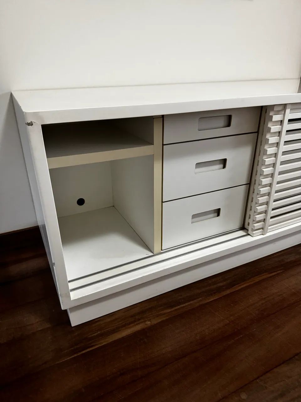 Rack : Móvel para TV branco  - Foto 3