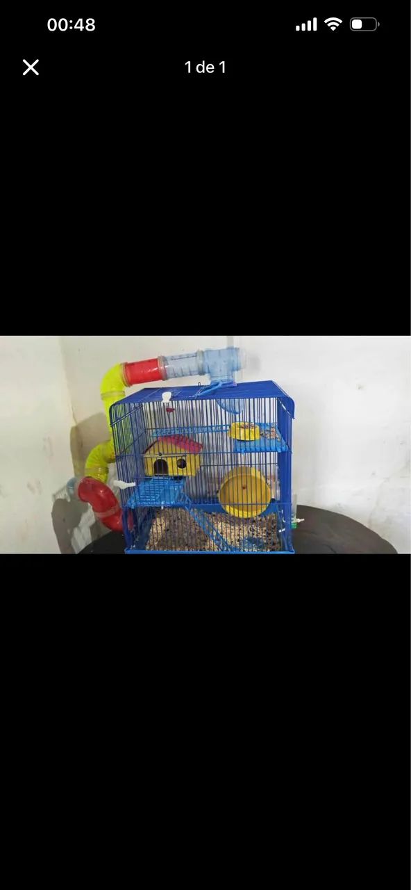 Gaiola para hamster