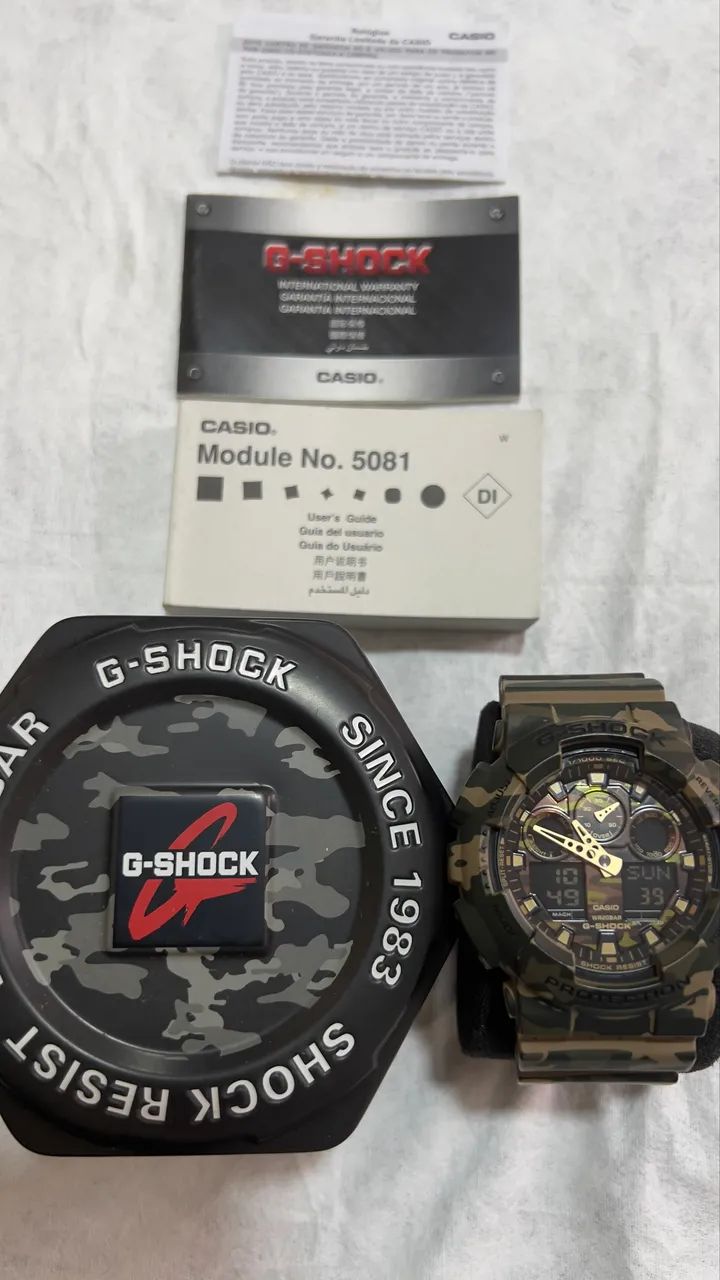 Relógio Casio  Gshock  camuflado  - Foto 3