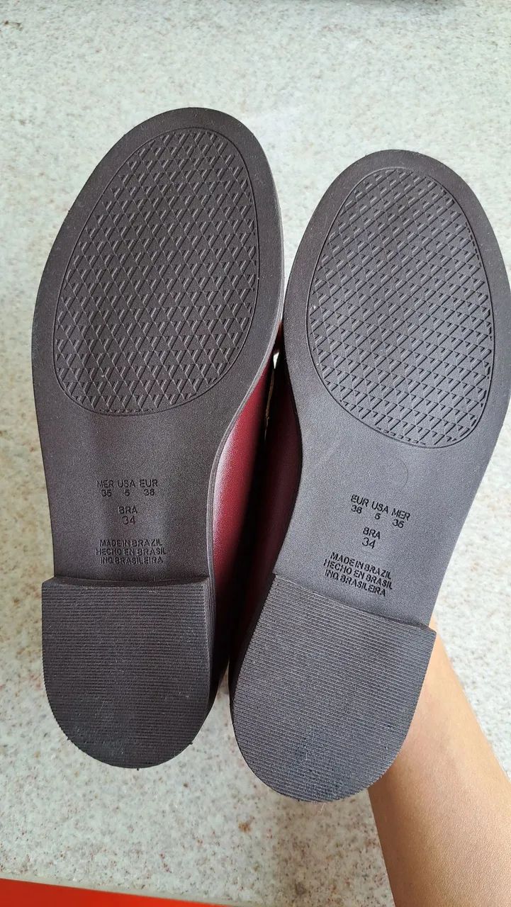 Mocassim prego cor marsala - Foto 4
