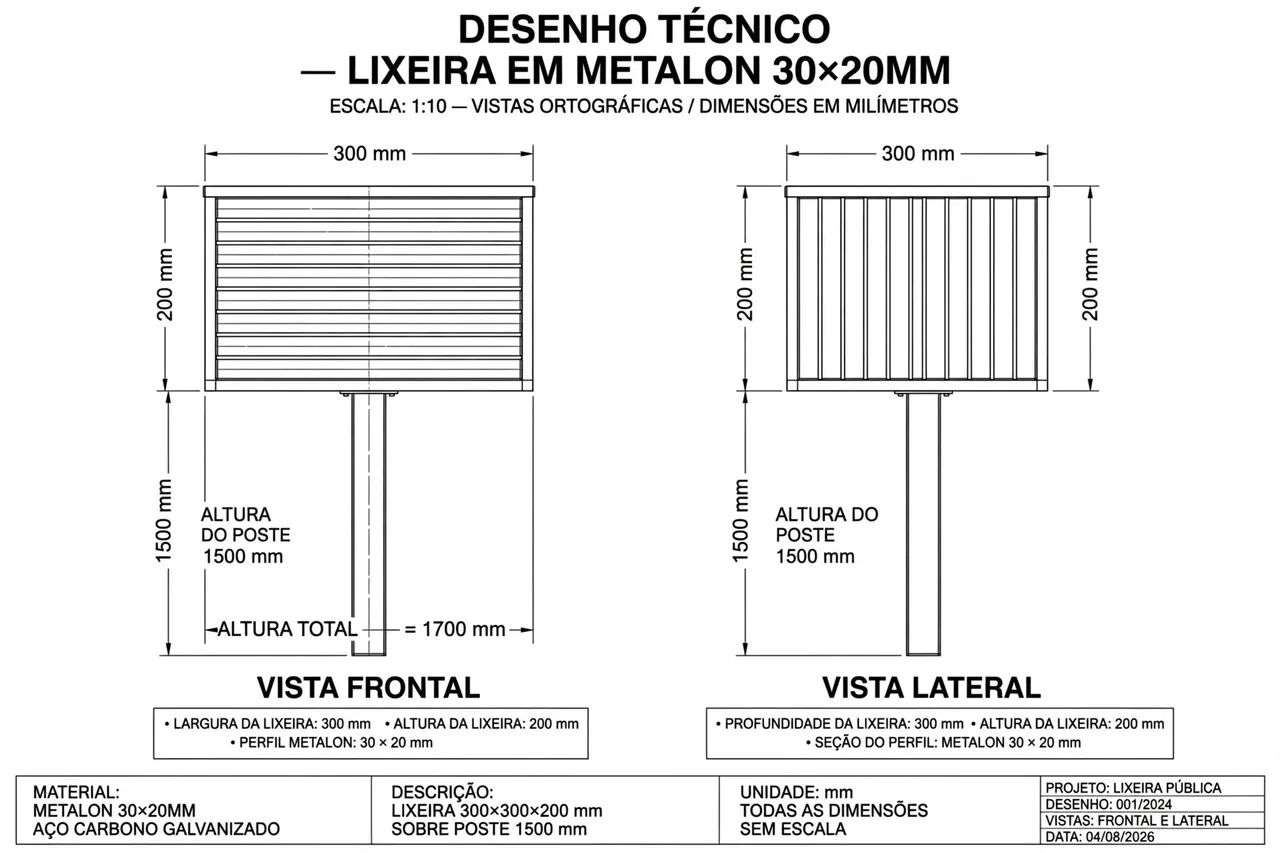 Lixeira  - Foto 2