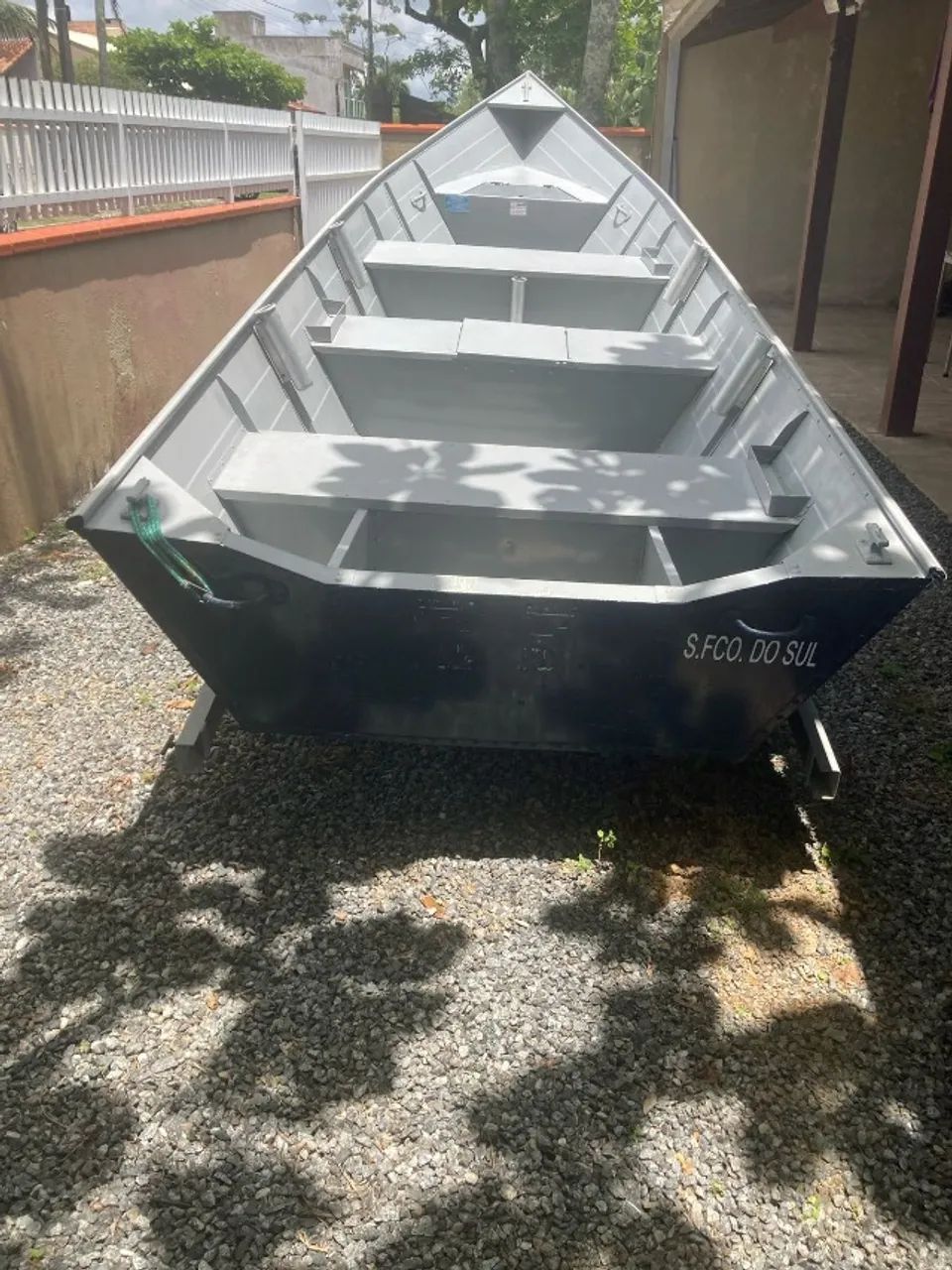 Barco Alumínio 5m + Motor Mercury 15 HP + Carreta - Foto 3