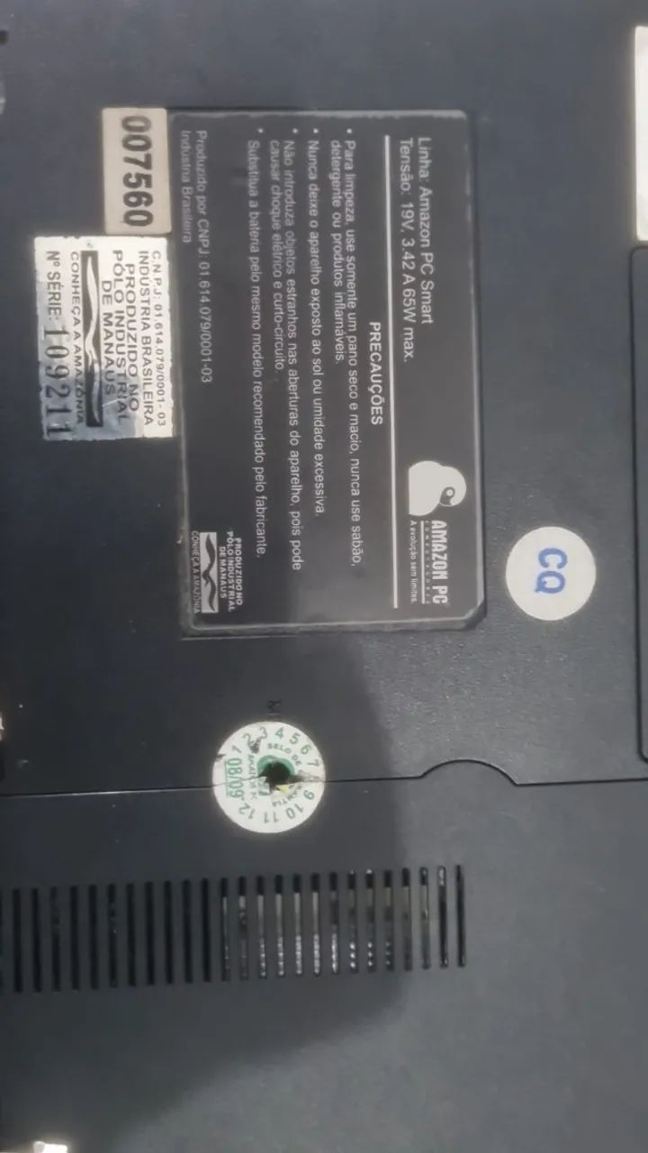 Notebook Amazon PC Smart SL403 Funcionando + Carregador precisa formatar e revisao  - Foto 4